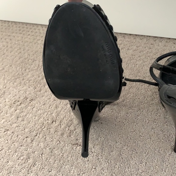 Miu Miu patent leather sandals - Picture 4 of 7